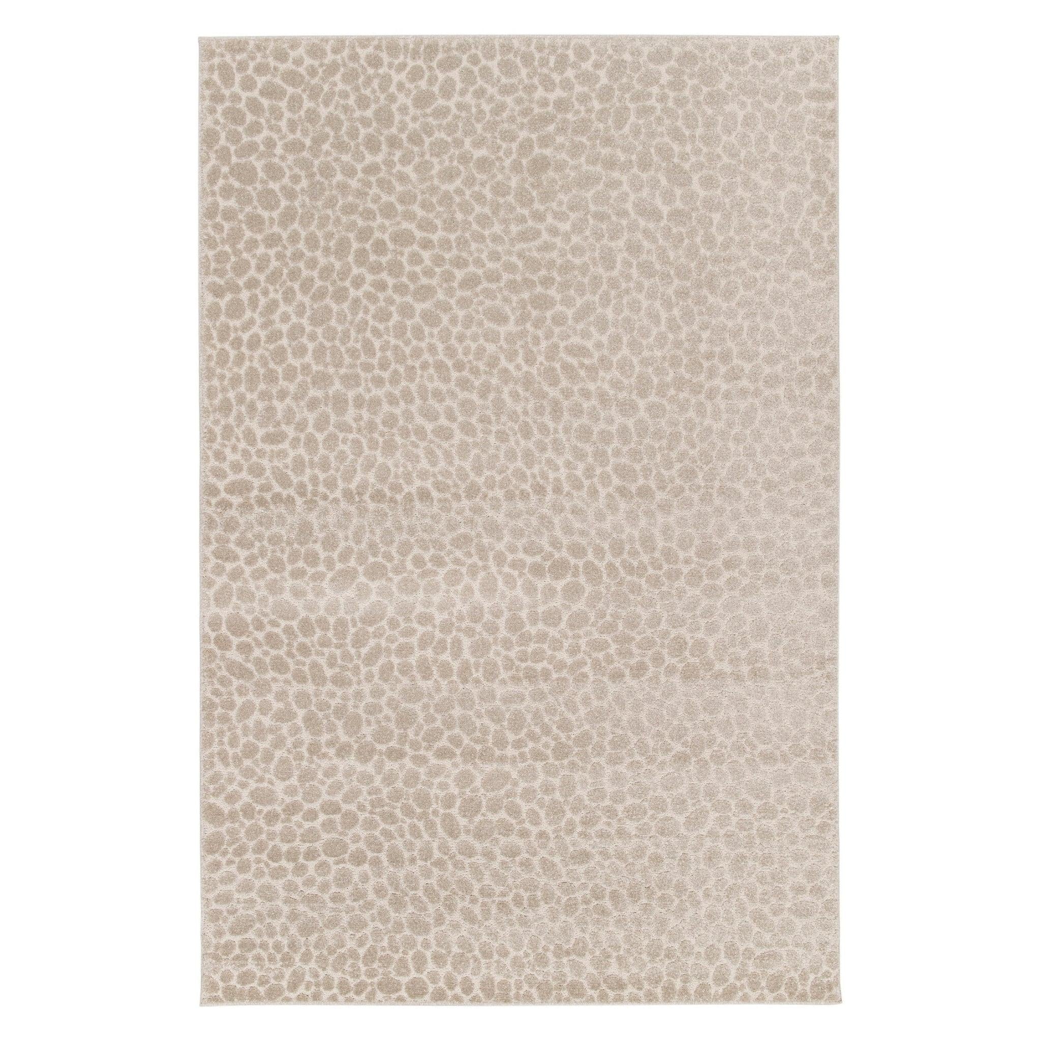 AFK Living vloerkleed Galuchat - reliëfeffect - beige - 160 x 230 cm