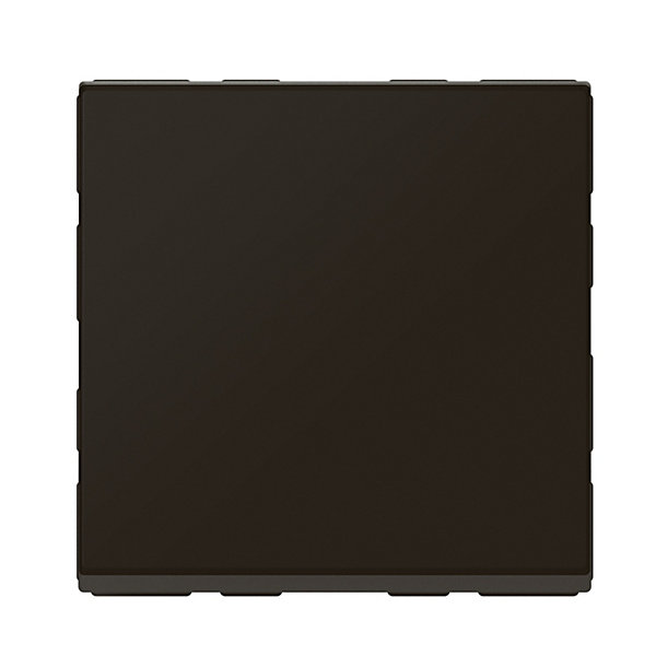 Interrupteur lumineux double Legrand Mosaïc noir