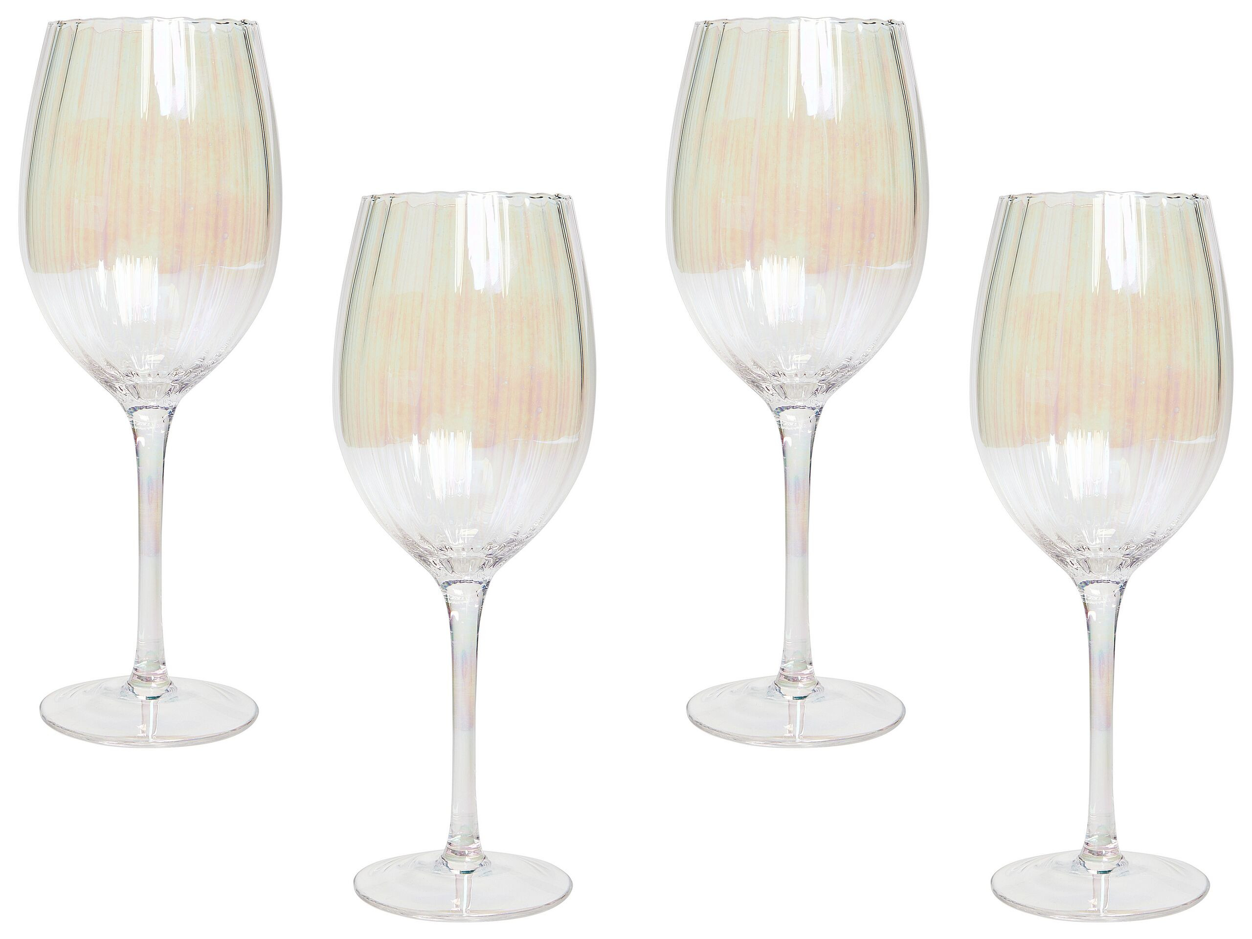 Zestaw 4 kieliszków do wina czerwonego 530 ml