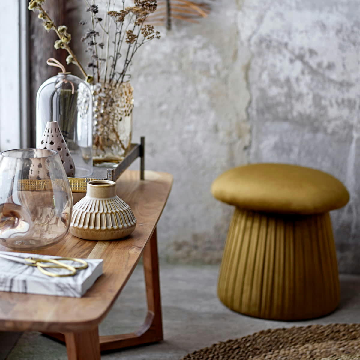 LUIE - Banc Alice en bois d'acacia L130cm