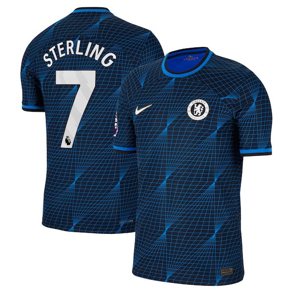 Raheem Sterling Chelsea Nike 2023/24 Away Match Authentic Player Jersey - Navy