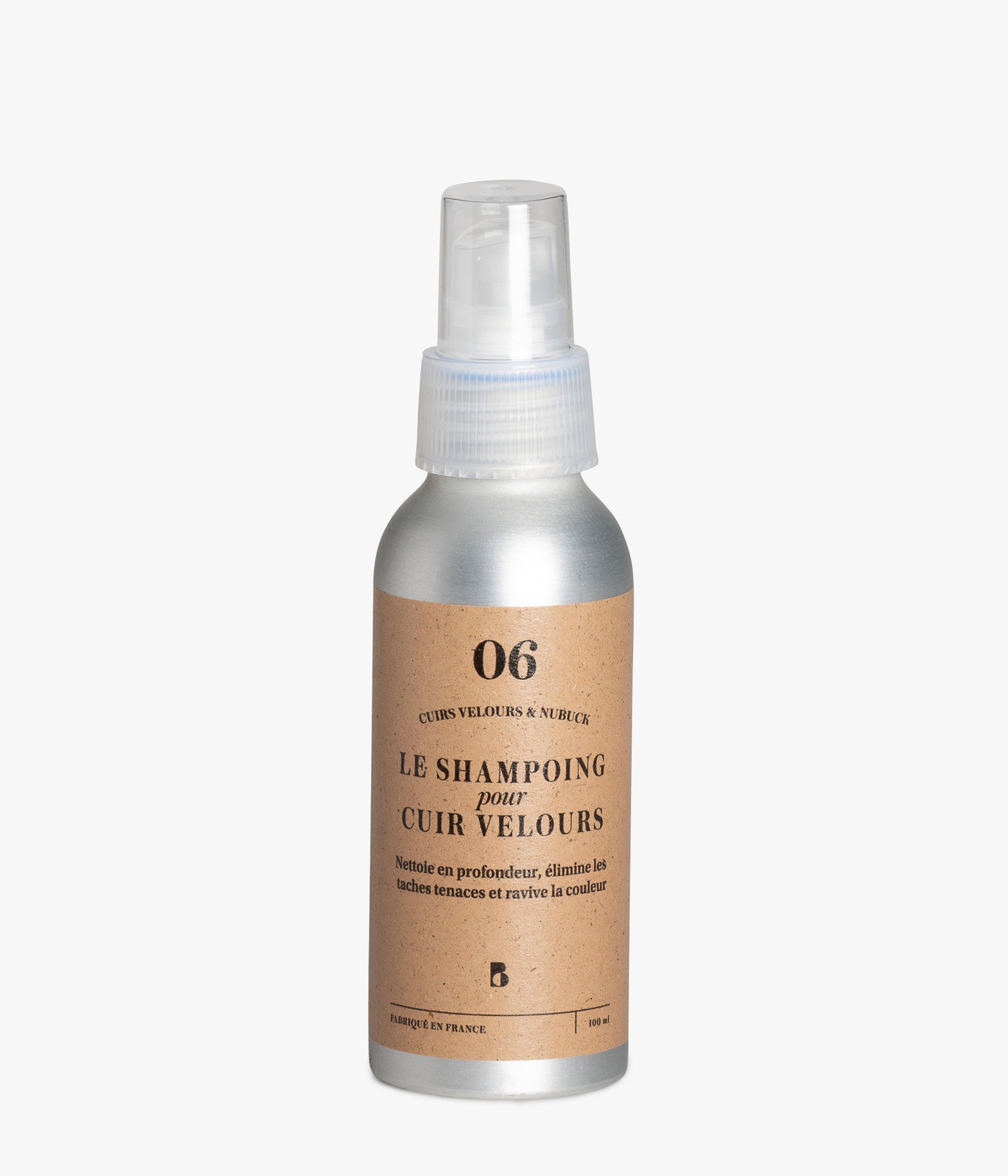 Shampooing pour cuir velours