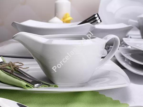 Serwis obiadowy na 12 osób (42el) Lubiana - Celebration biała