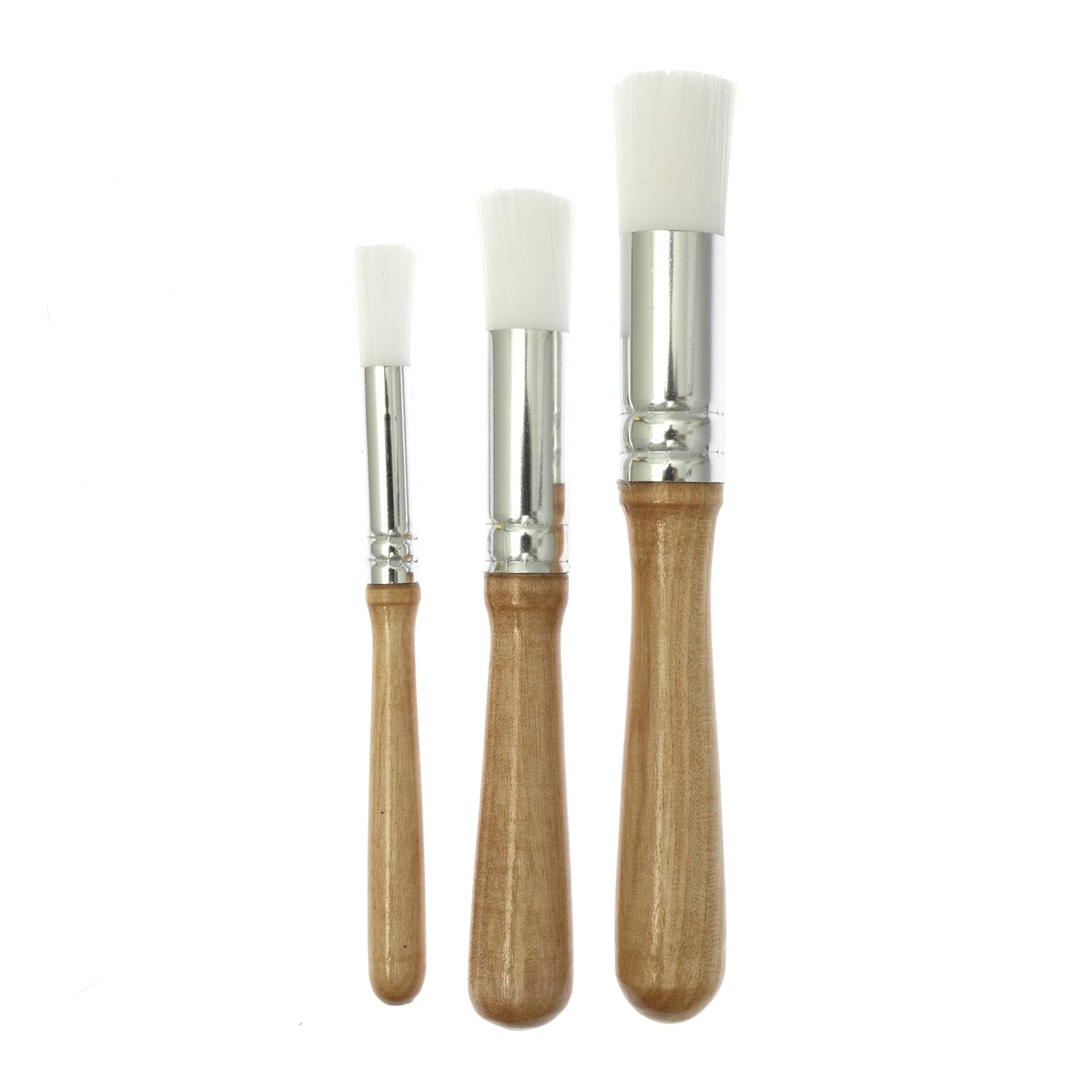 Stencil Brush Set 3 Pack