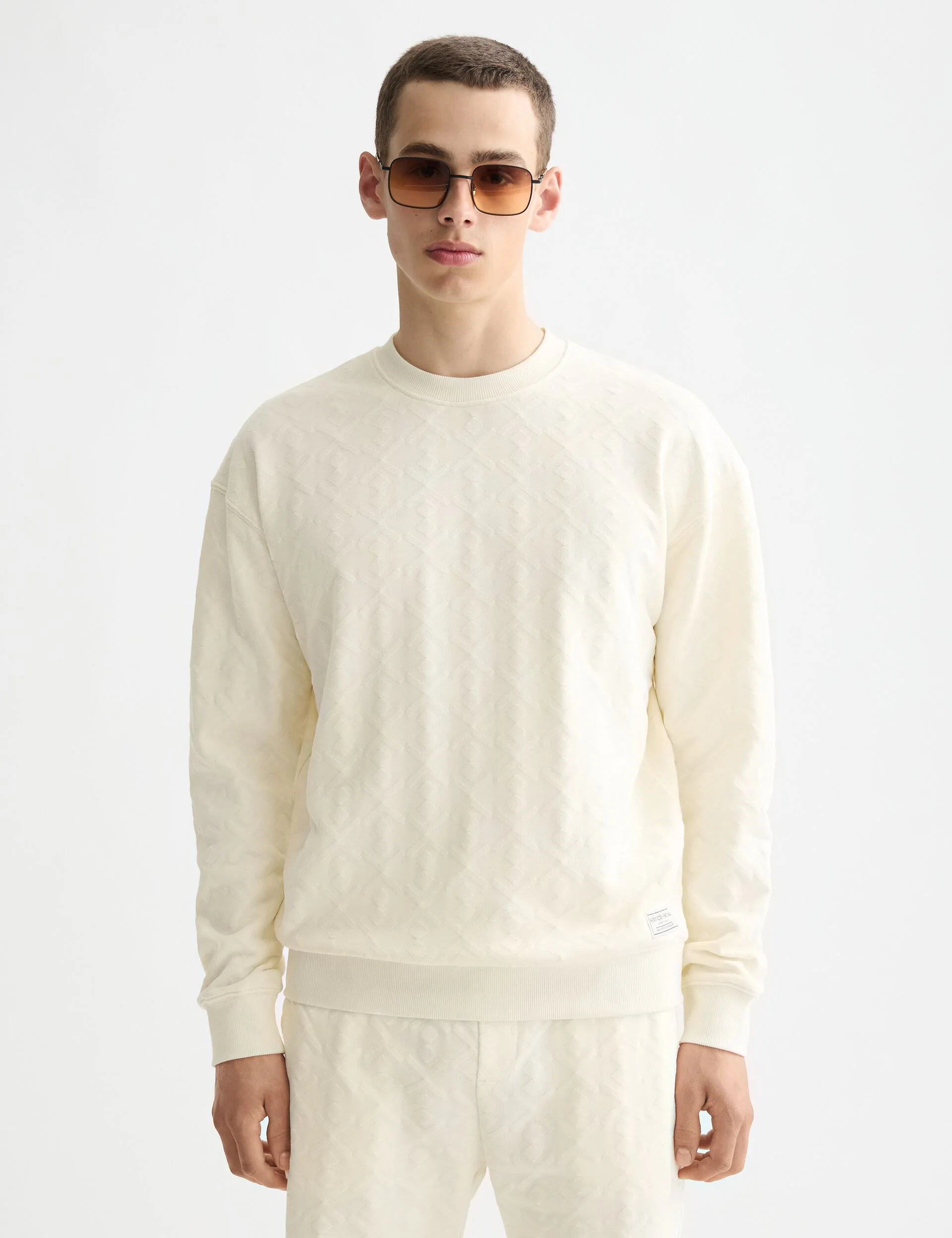 Jacquard Terry Sweatshirt