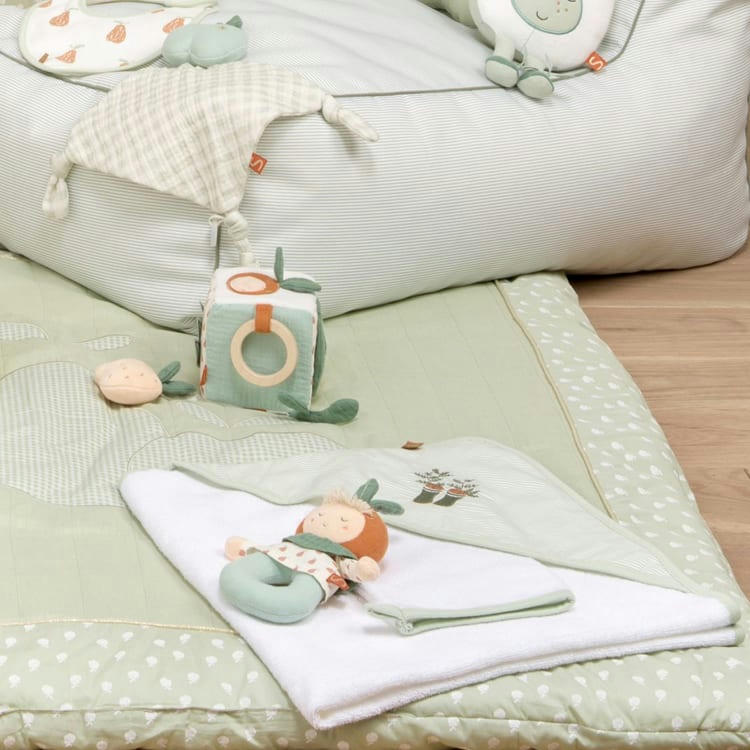 BOTANICA - Cape de bain + gant Botanica (75 x 75 cm)