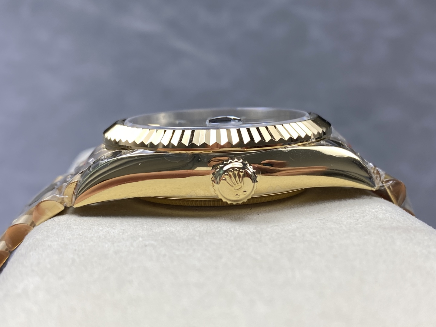 Rolex Sky-Dweller YG Plated Green Dial 42mm Jub Super Clone