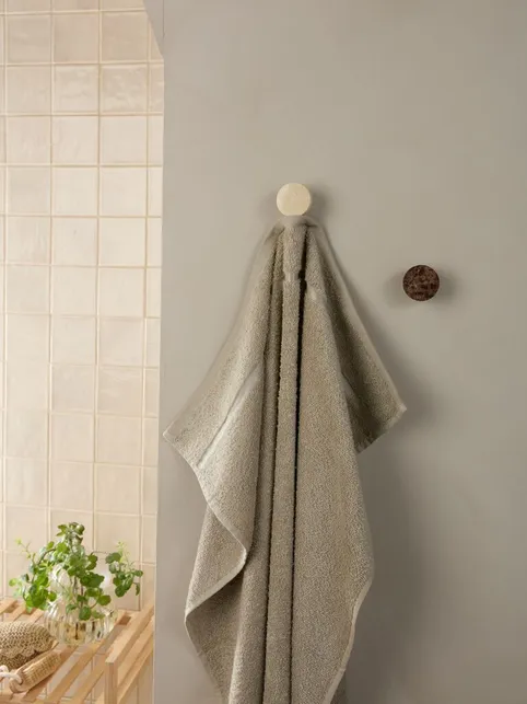 Badehåndklæde YSBY 65x130 lysegrå