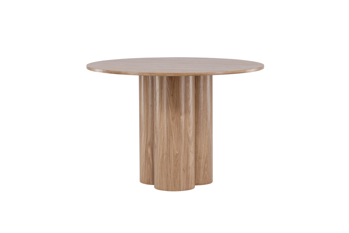 Rebellenclub Grenaa Eetkamertafel - ø110cm - Lichtbruin