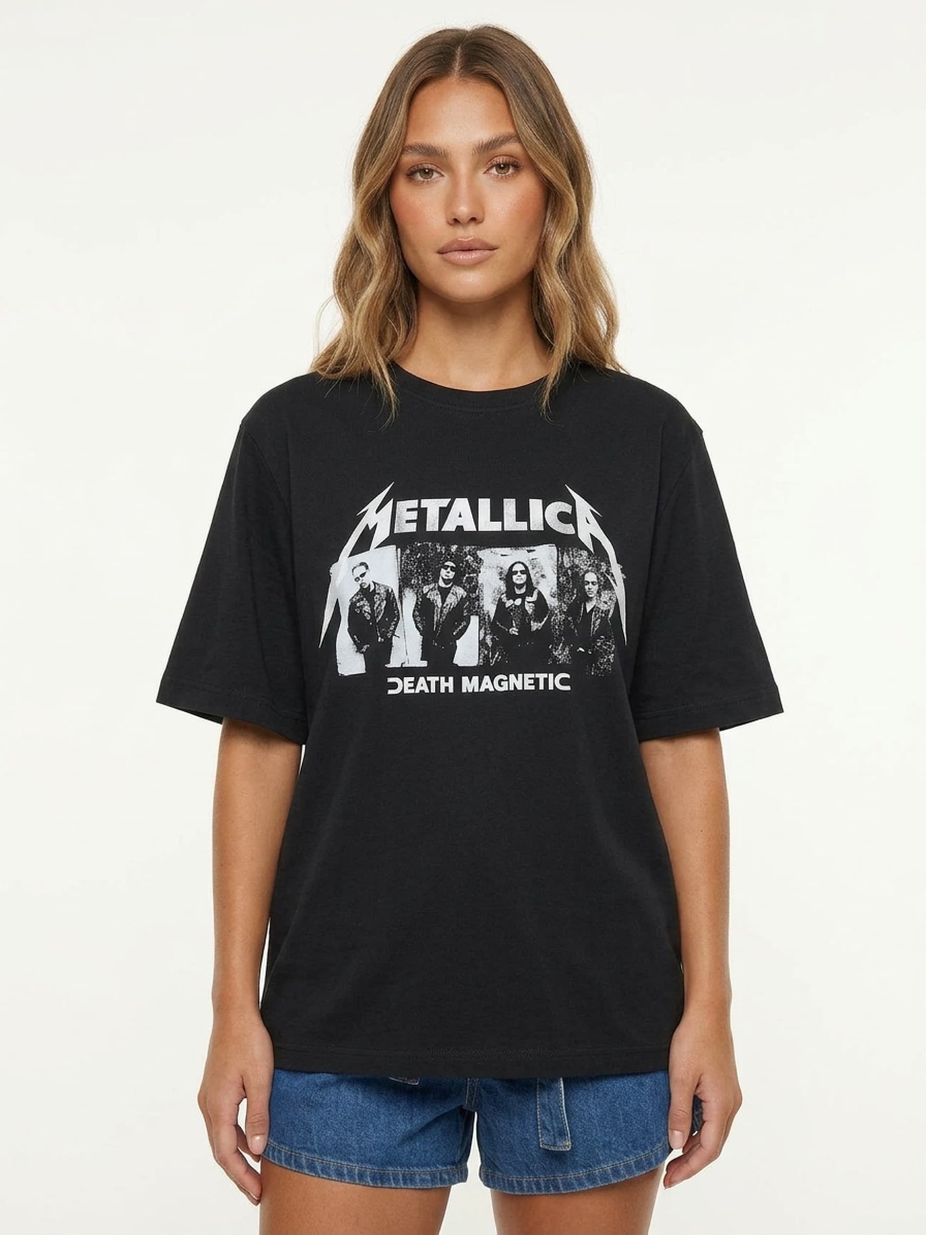Bawełniana koszulka z nadrukiem Metallica