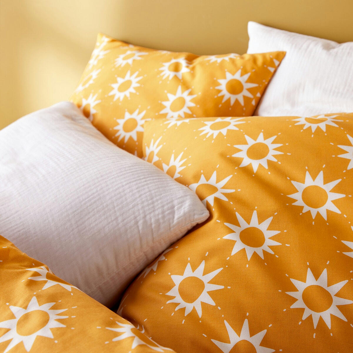 Parure de lit coton, Soleil