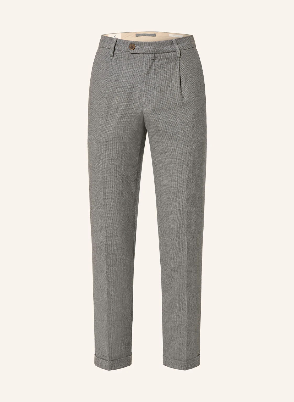 MYTHS Flanellhose Extra Slim Fit