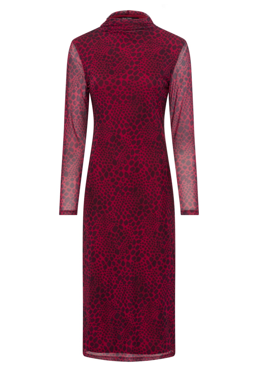 Kleid in Reptil-Print