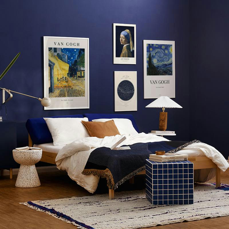 CARTE DU CIEL - Affiche bleu