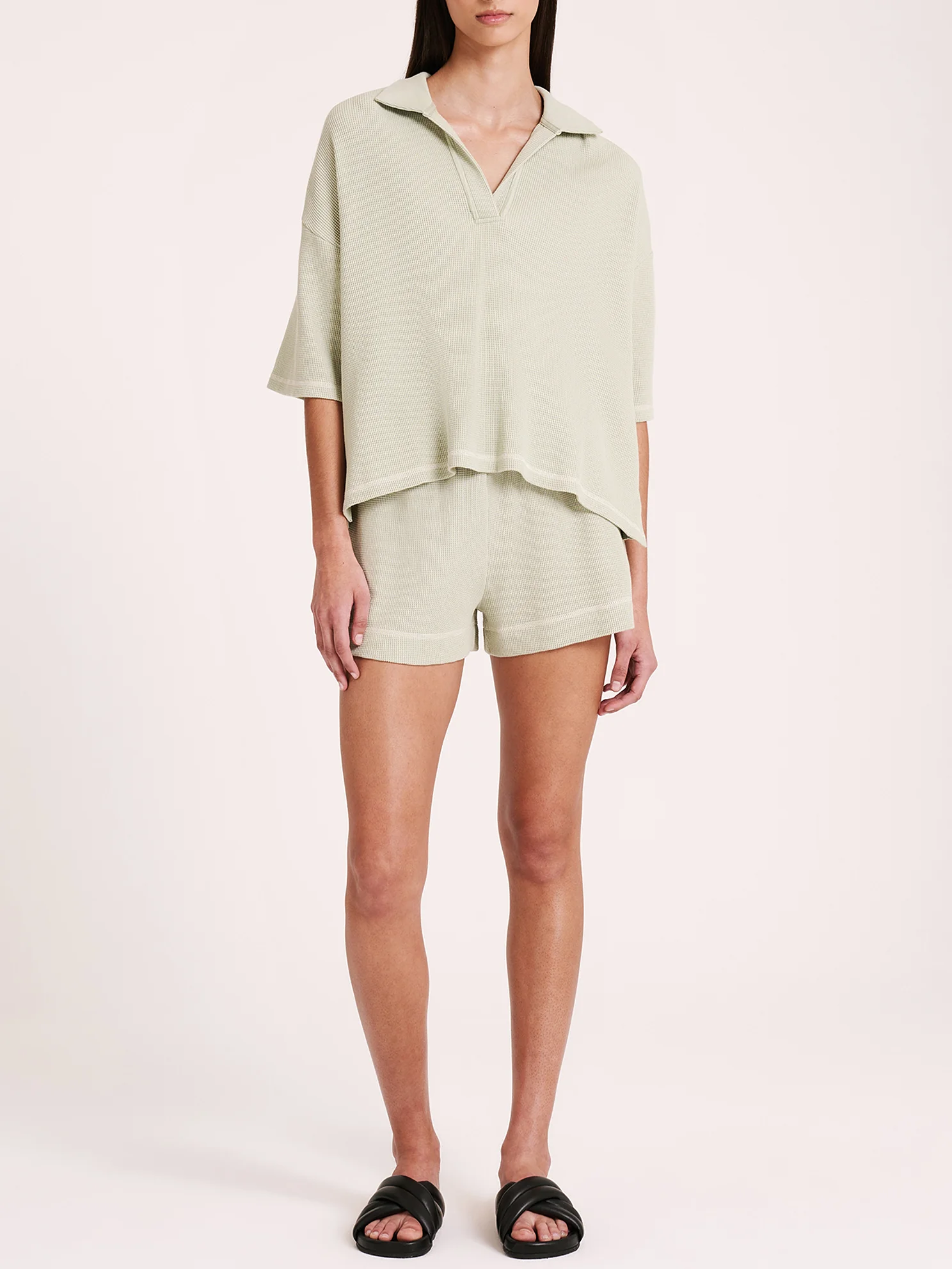 Yael Waffle Shorts