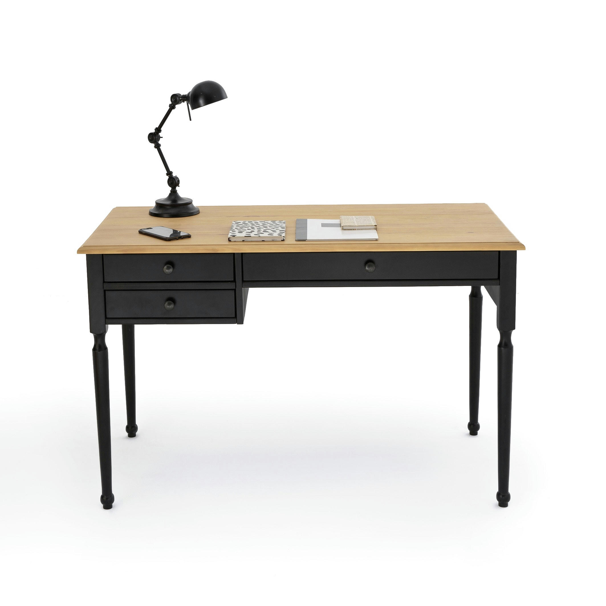 Bureau pin massif