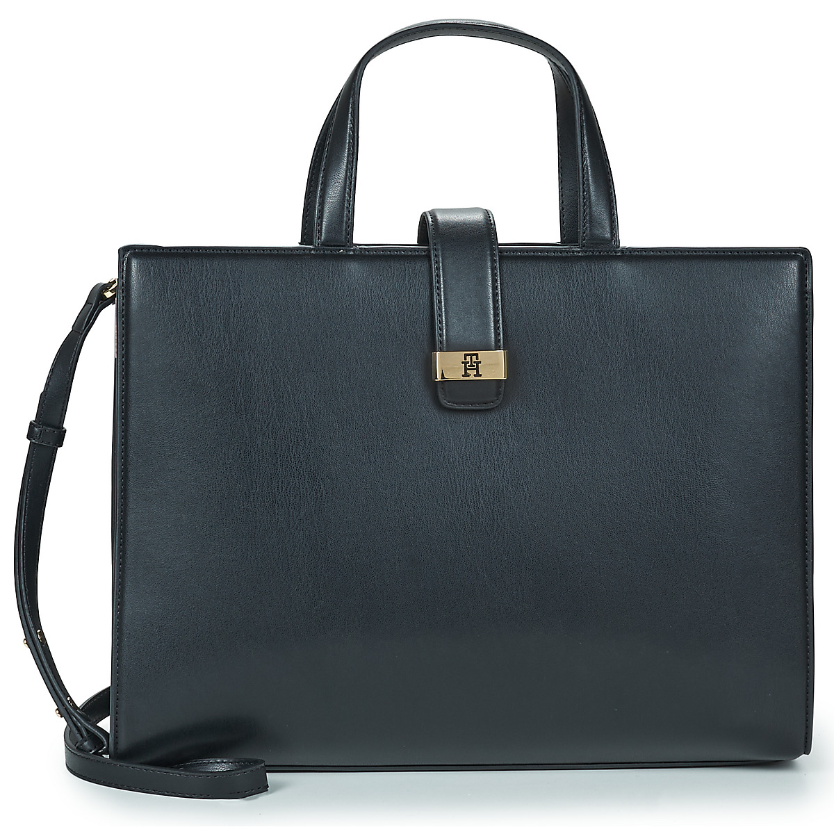 Tommy Hilfiger - TH HERITAGE SATCHEL - Black