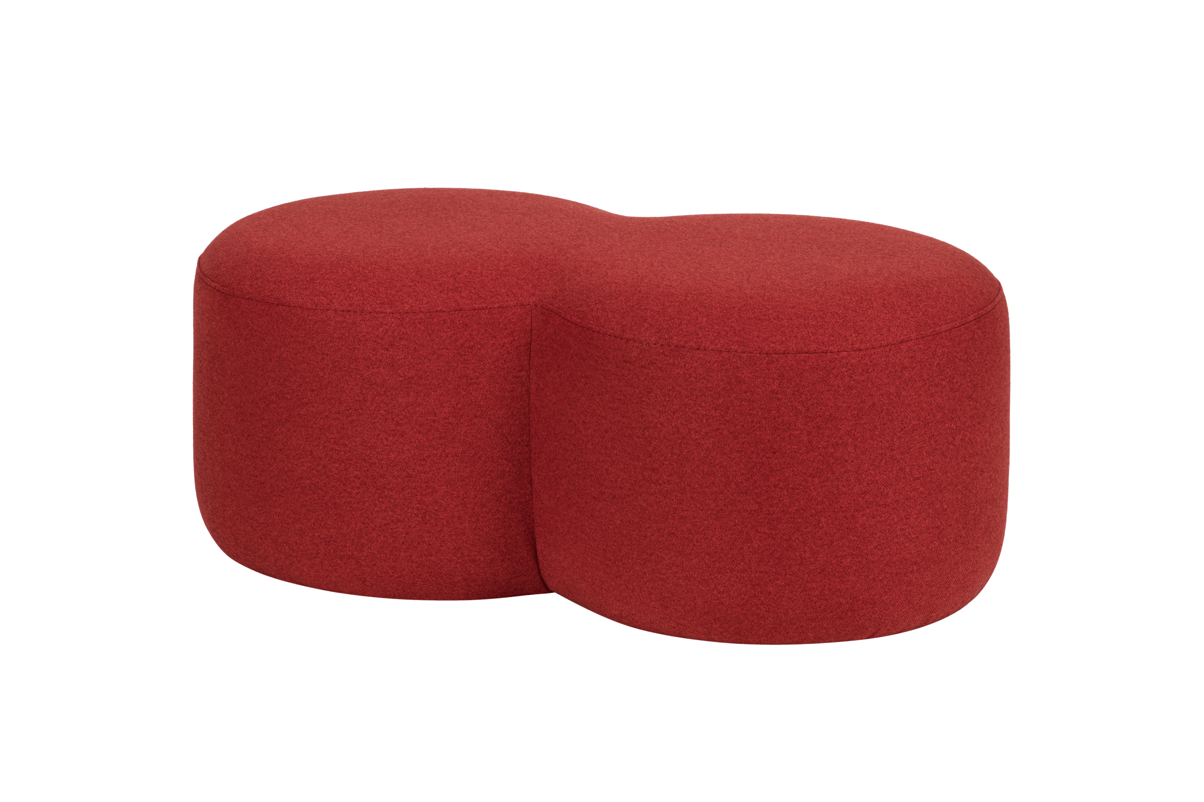 noo.ma UMBO Poef - Poppy Red