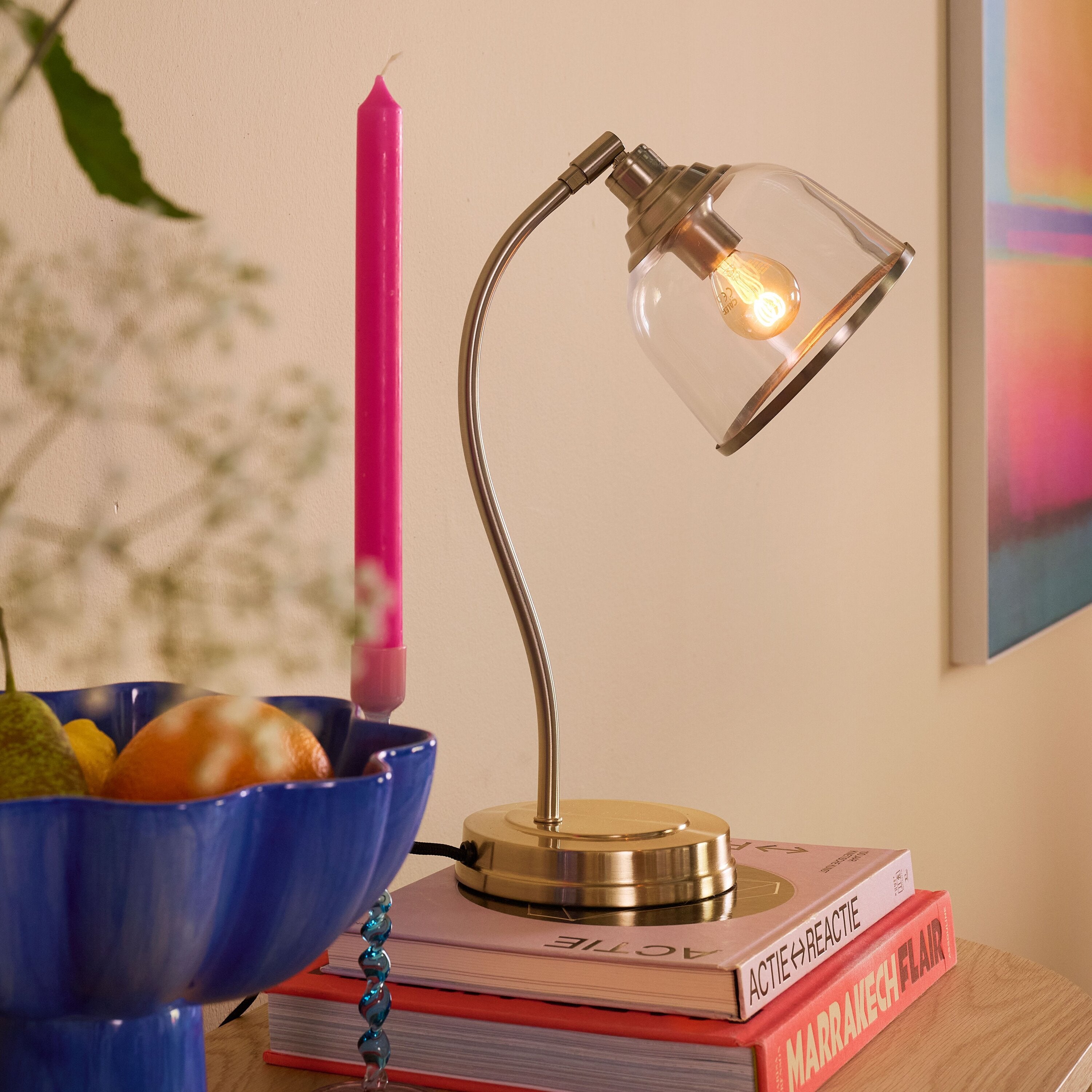 by fonQ Glint Tafellamp - Zilver