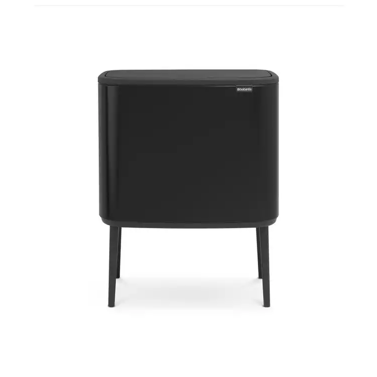 Brabantia Bo 36 Litre Touch Top Bin - Matt Black