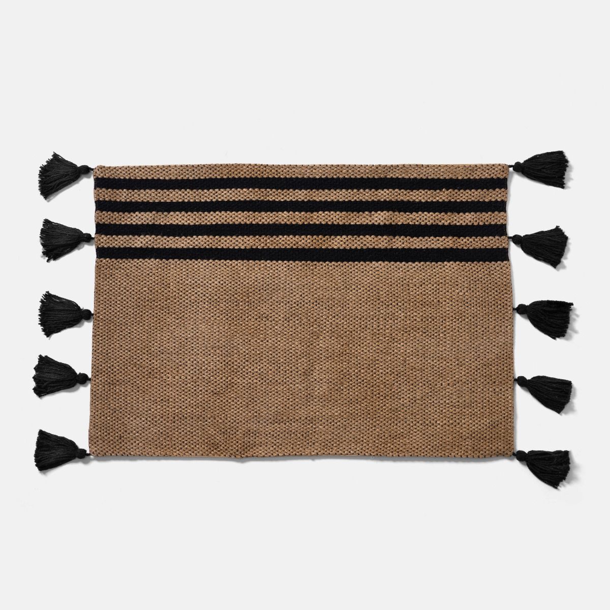 Podkładka na stół Feel Nature Stripes Black 35x50 cm