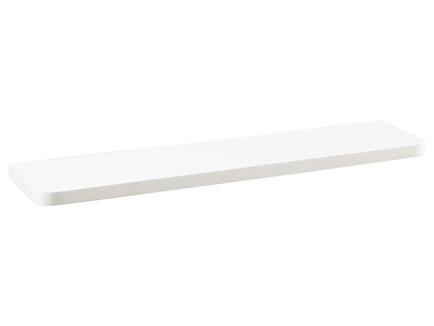 Półka ścienna Ron 80 cm biała
