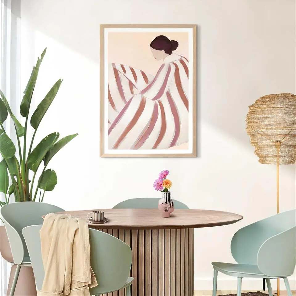 Wissellijst hout Poster 50x70 beuken - 50 x 70 - Beuken