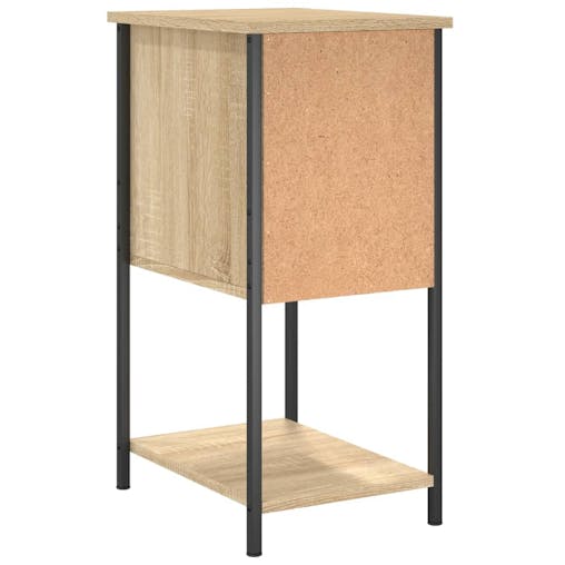 NNEVL Bedside Cabinet Sonoma Oak 32x42x70 cm Engineered Wood