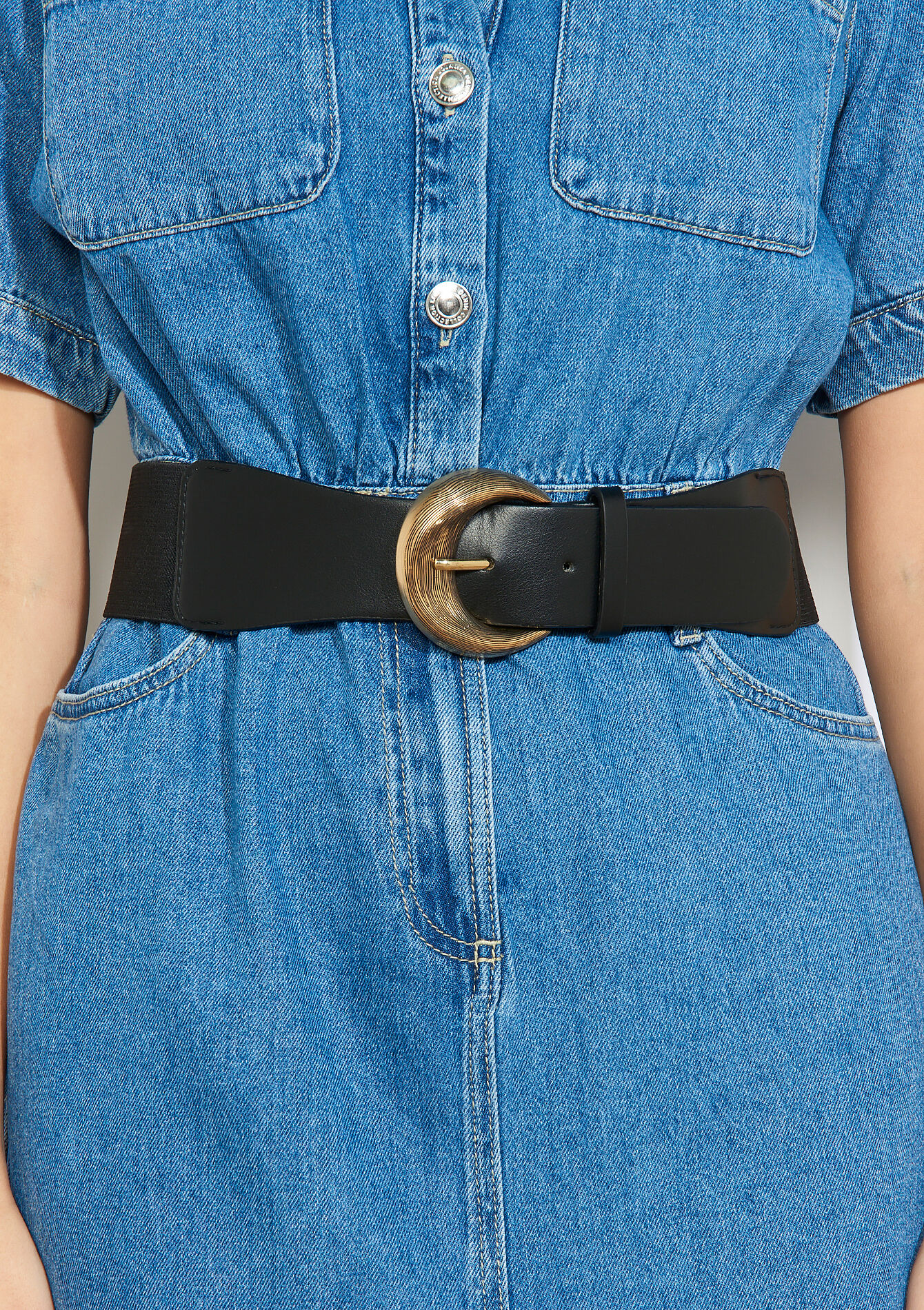 Riem met metalen gesp