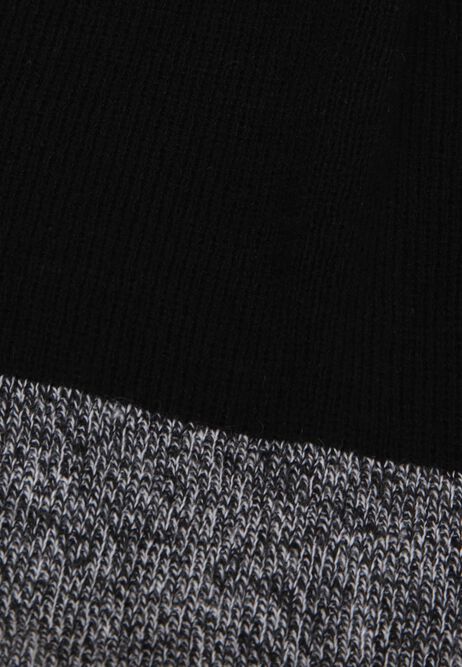 Mens Black Knitted Thinsulate Scarf