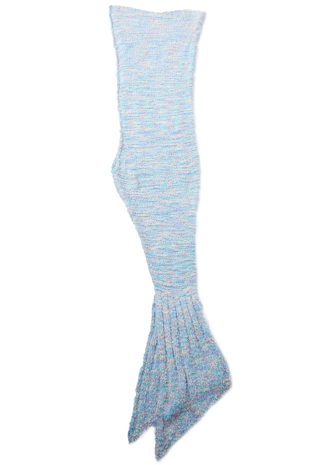 Blue Vanilla Knitted Mermaid Blanket