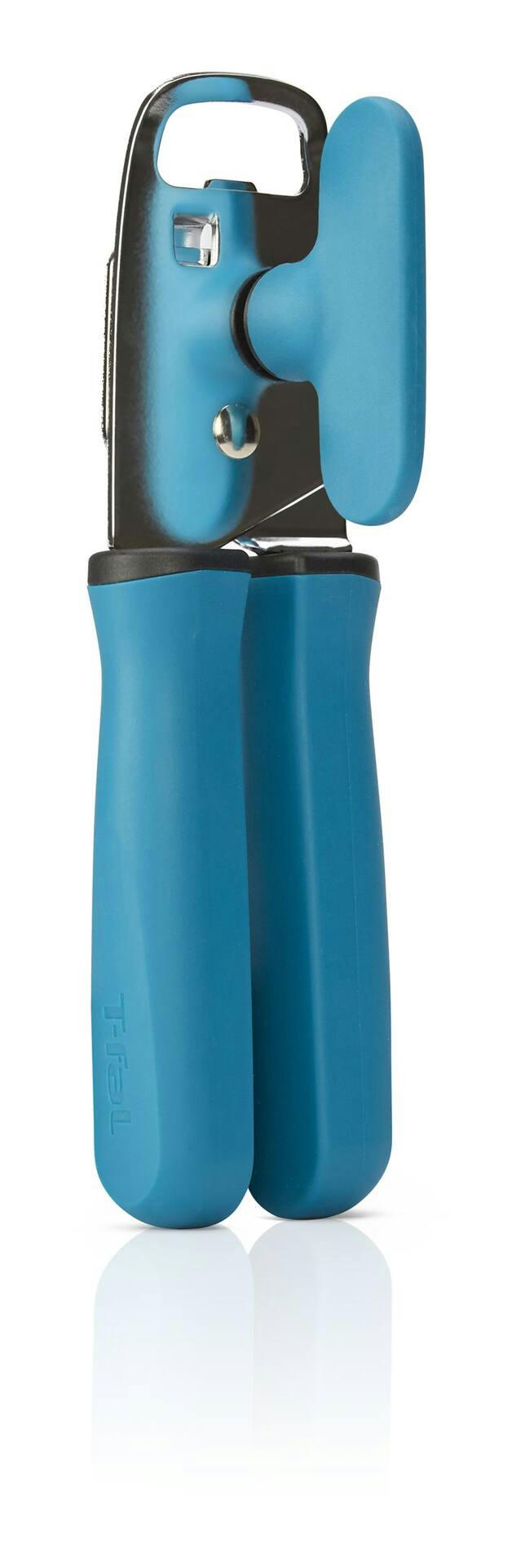 T-fal Gear Stainless Steel Can Opener, Teal
