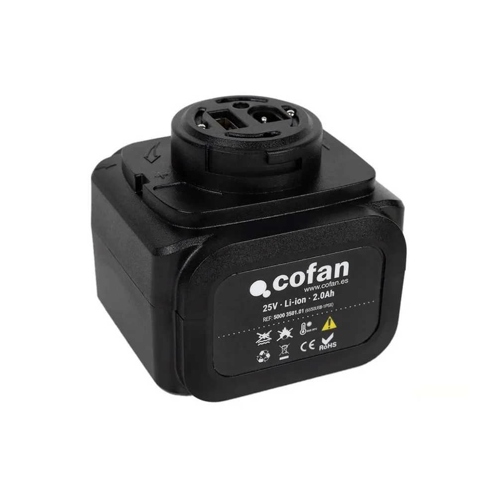 Cofan 25V 2.0Ah battery