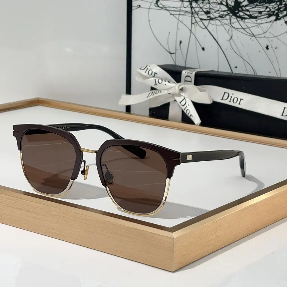Dior  Plate Frame Elegant And Beautiful  sunglasses