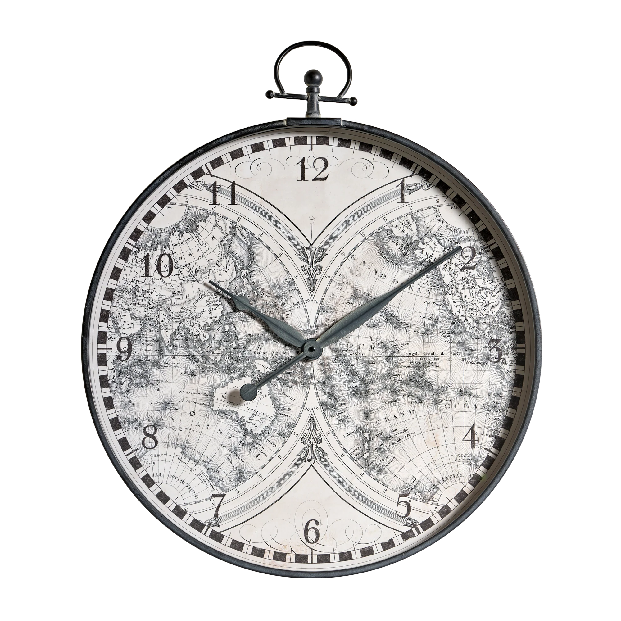 4MURS Horloge à gousset MAP coloris gris