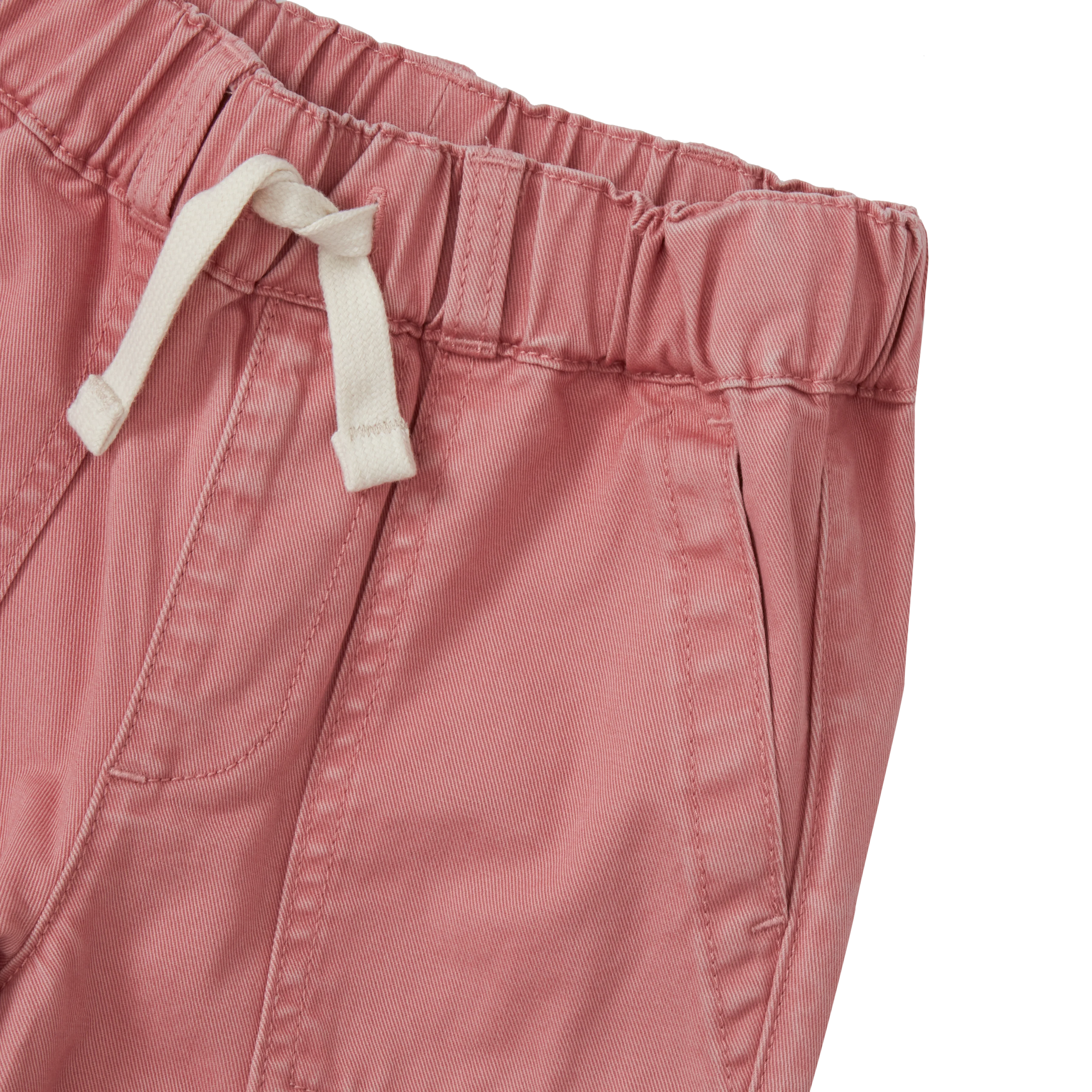 Girls' Twill Pull-On Pant