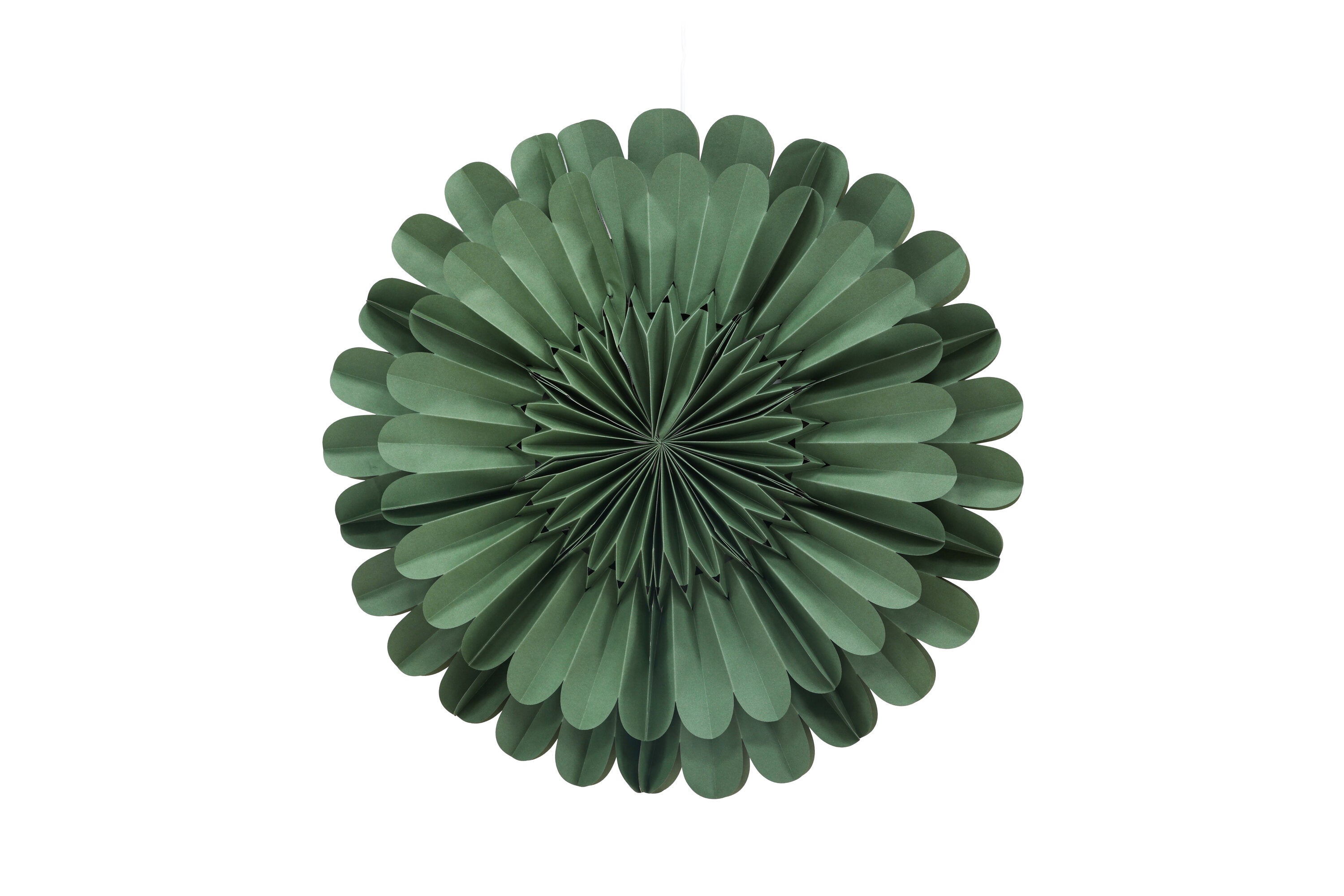 Rebellenclub Hanglamp Selu - groen - Ø 60 cm