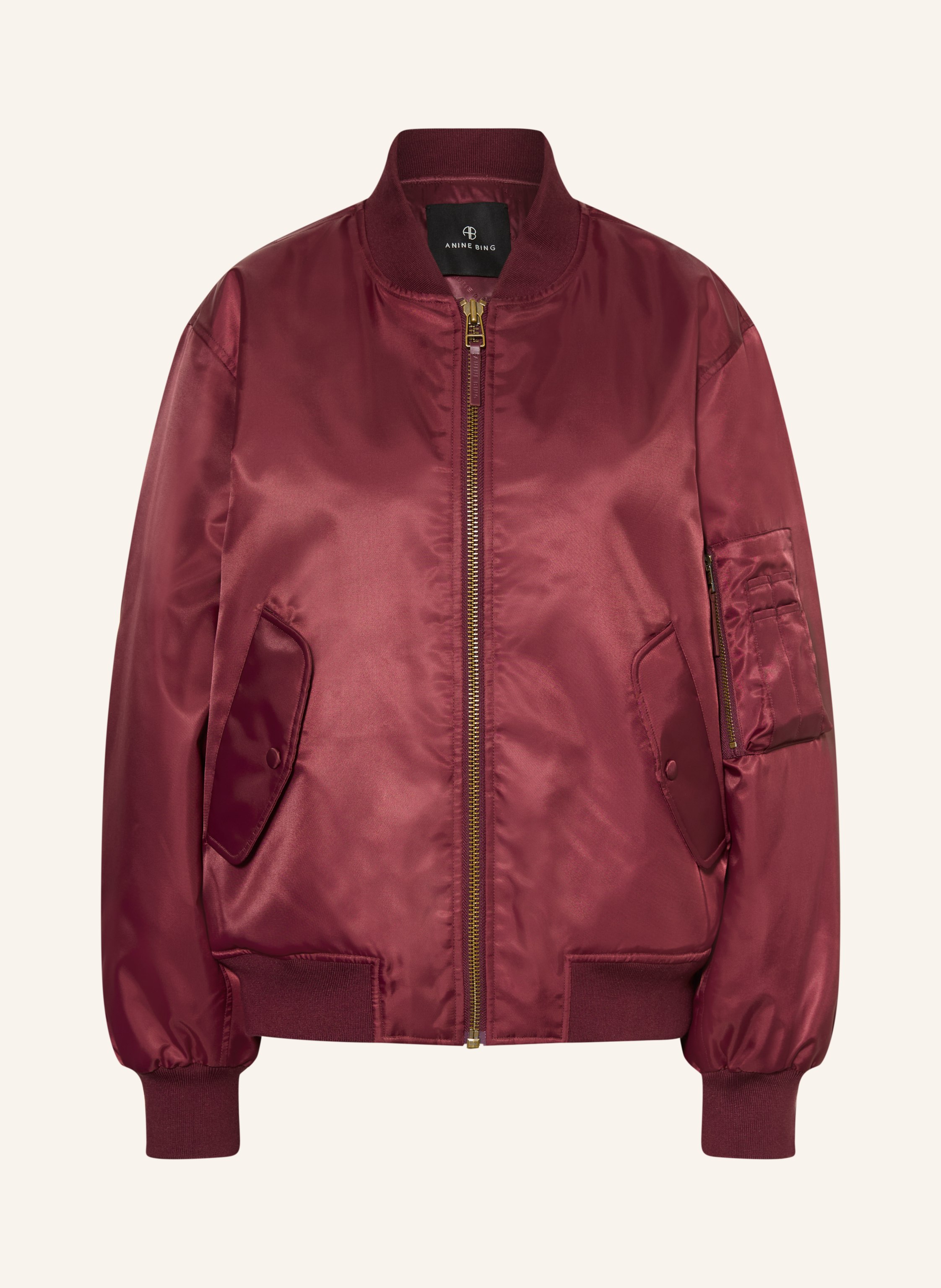 ANINE BING Satinblouson LEON