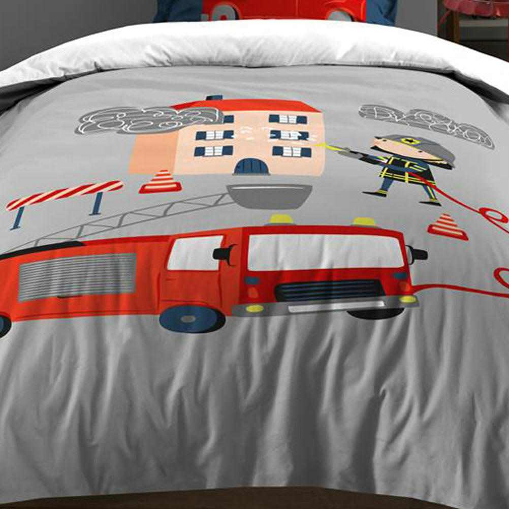 PIMPON - Housse de couette 140x200 + 1 taie coton