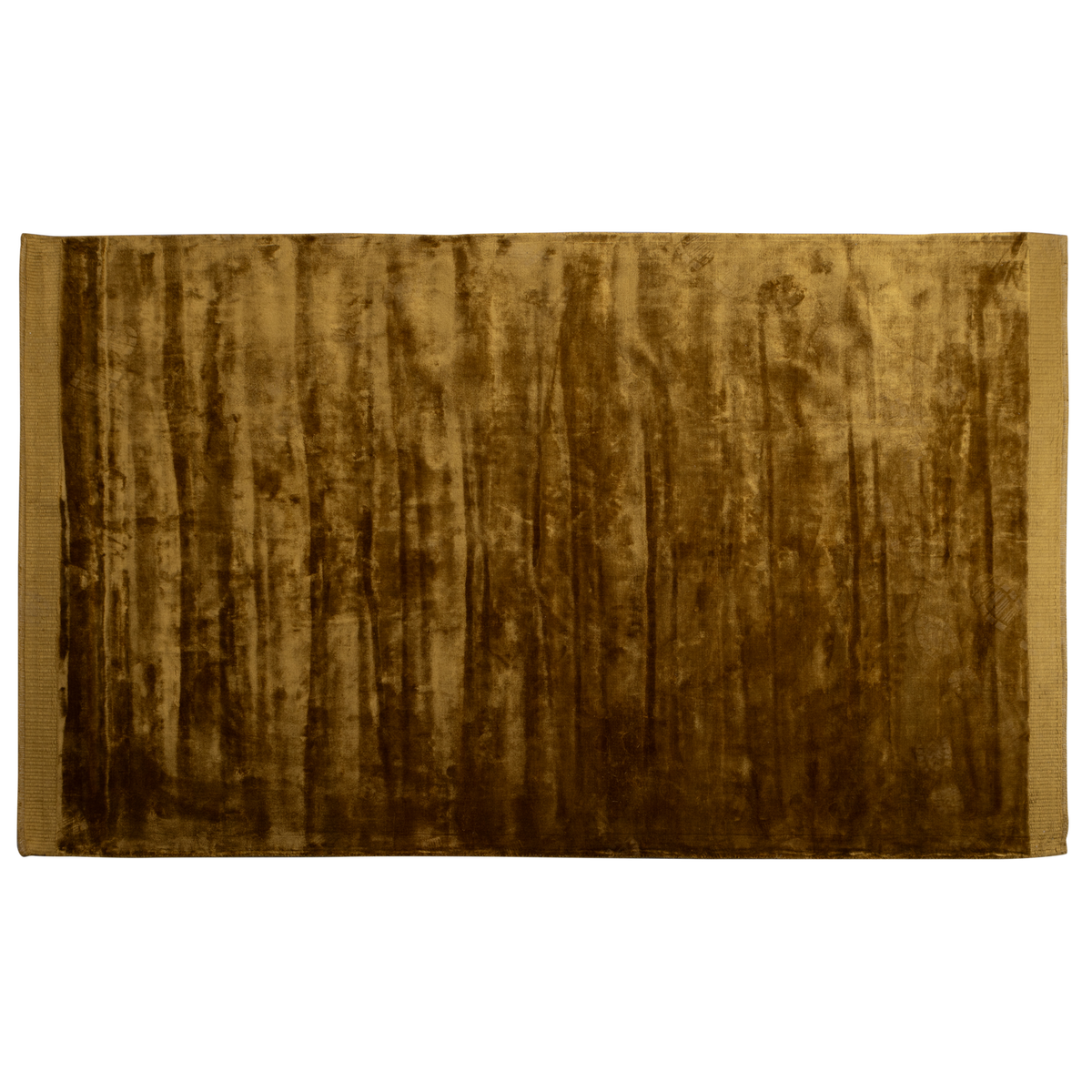 WOOOD vloerkleed Tammo - Viscose - Honinggeel - 1x200x300