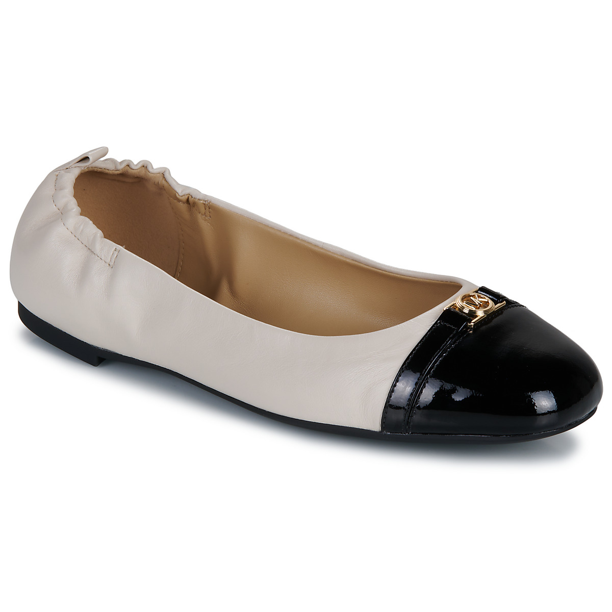 MICHAEL Michael Kors - MANDY FLEX BALLET - Beige / Black