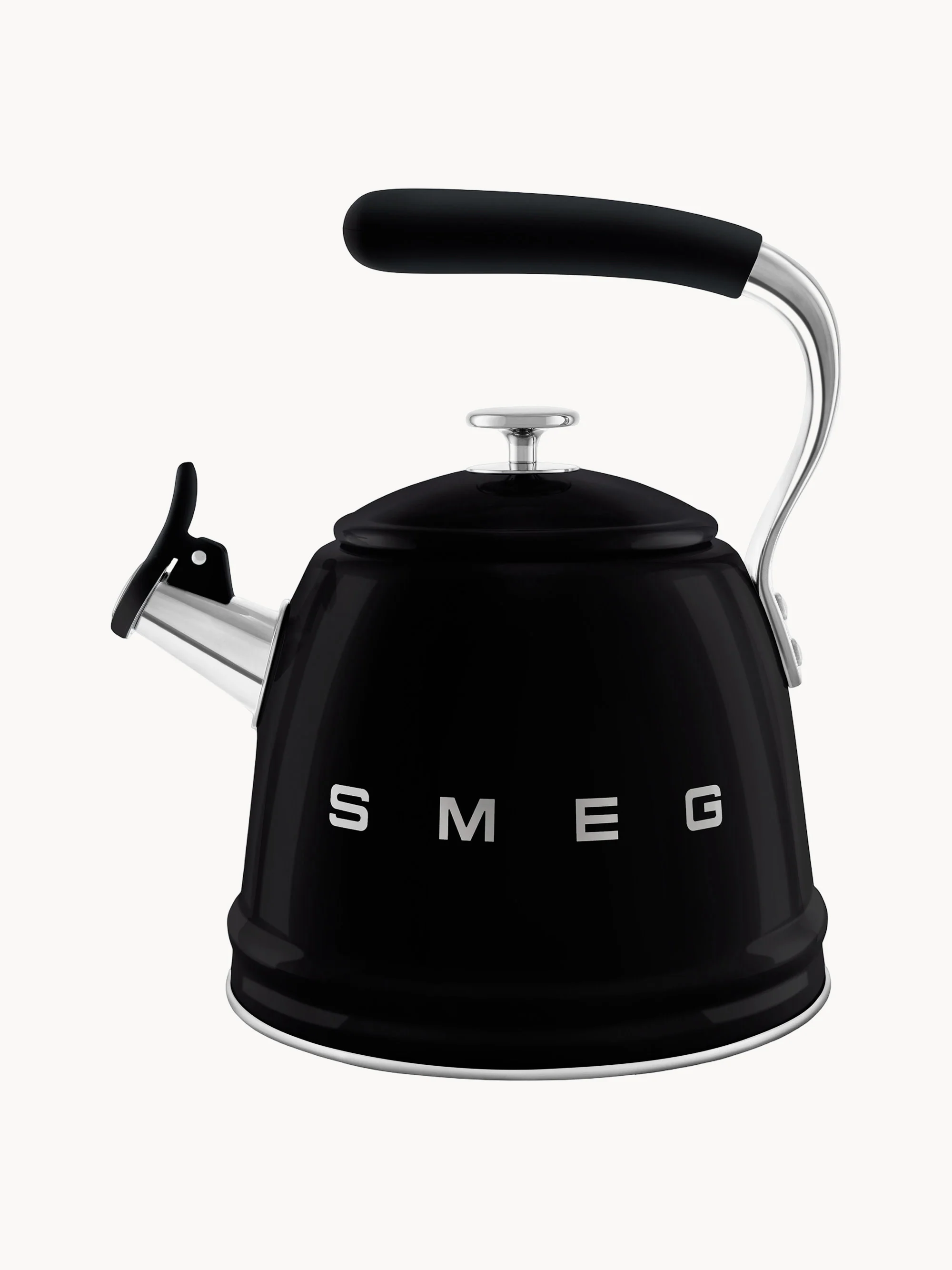 Wasserkocher 50's Style aus Edelstahl, 2.3 L