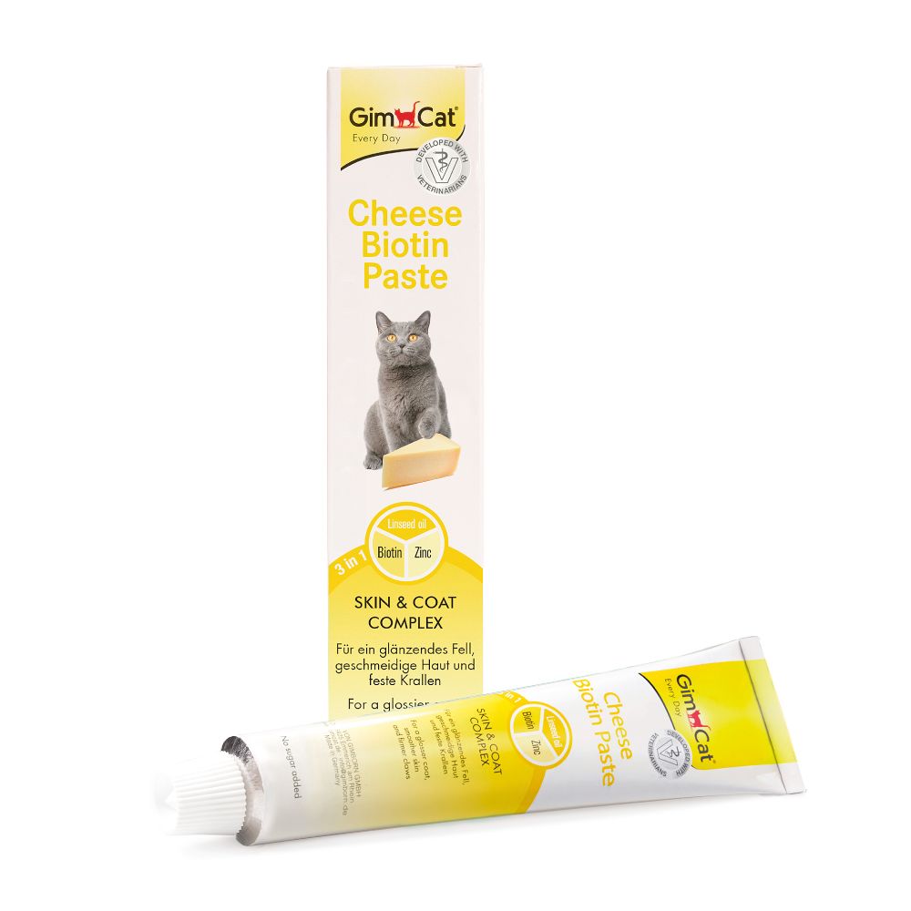 GimCat Cheese Paste with Biotin