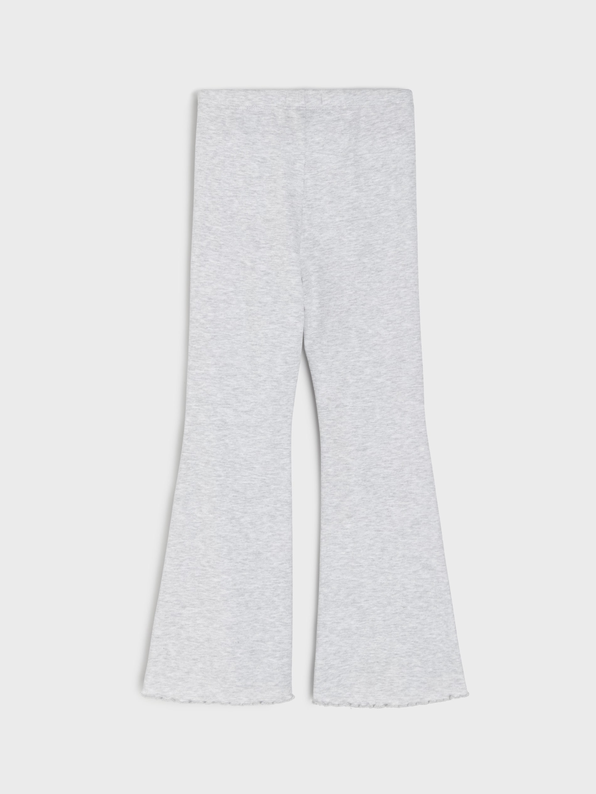 Legginsy flare z ozdobnymi dżetami