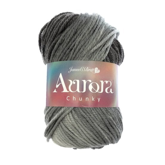 James C Brett Silver Ore Aurora Chunky Yarn 100g