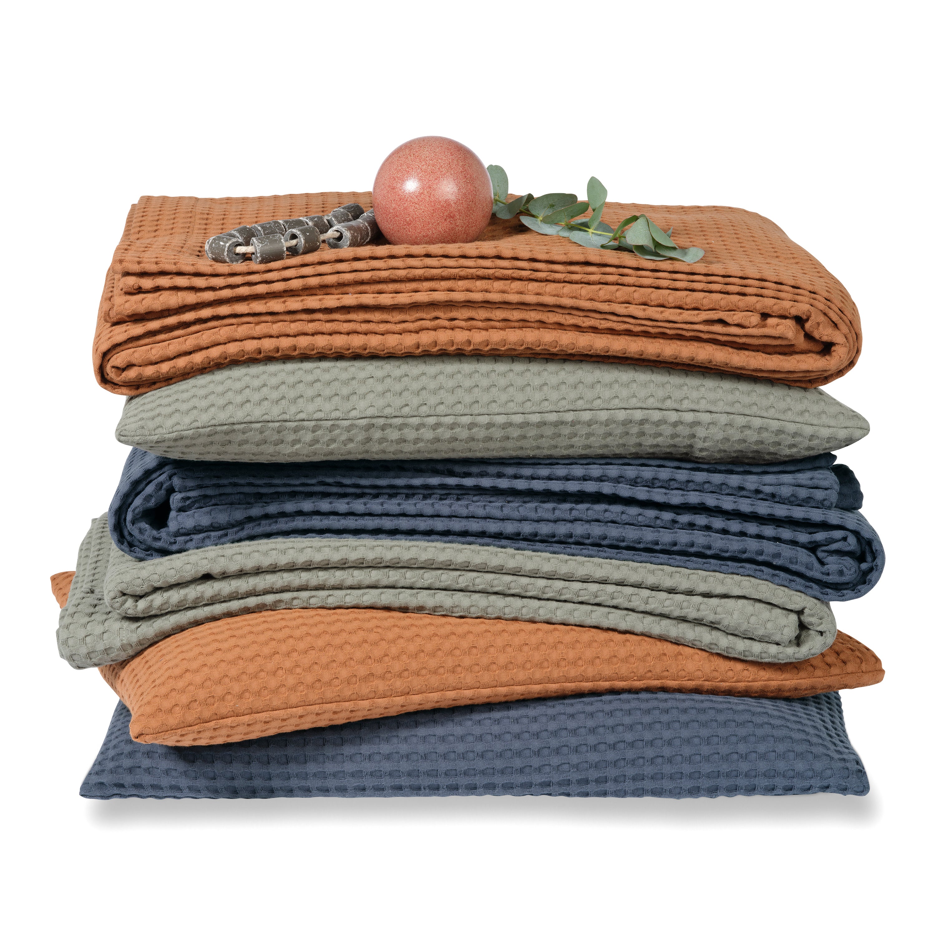 Vandyck Home Pique Sprei 160 x 250 cm - Nightblue