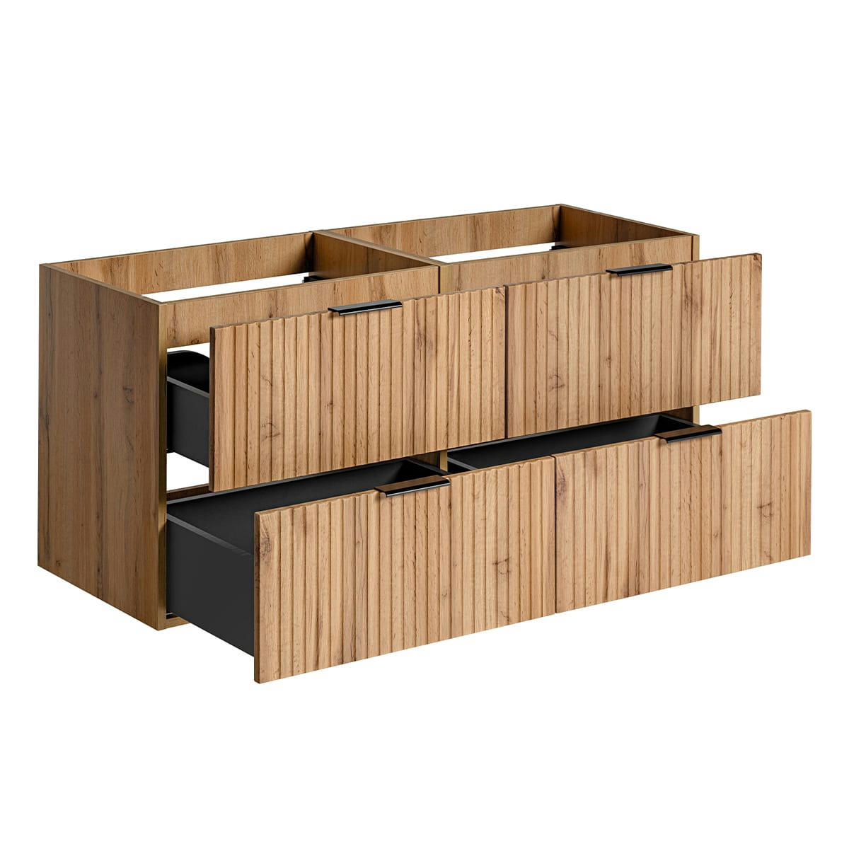 - Meuble sous-vasque 120cm naturel