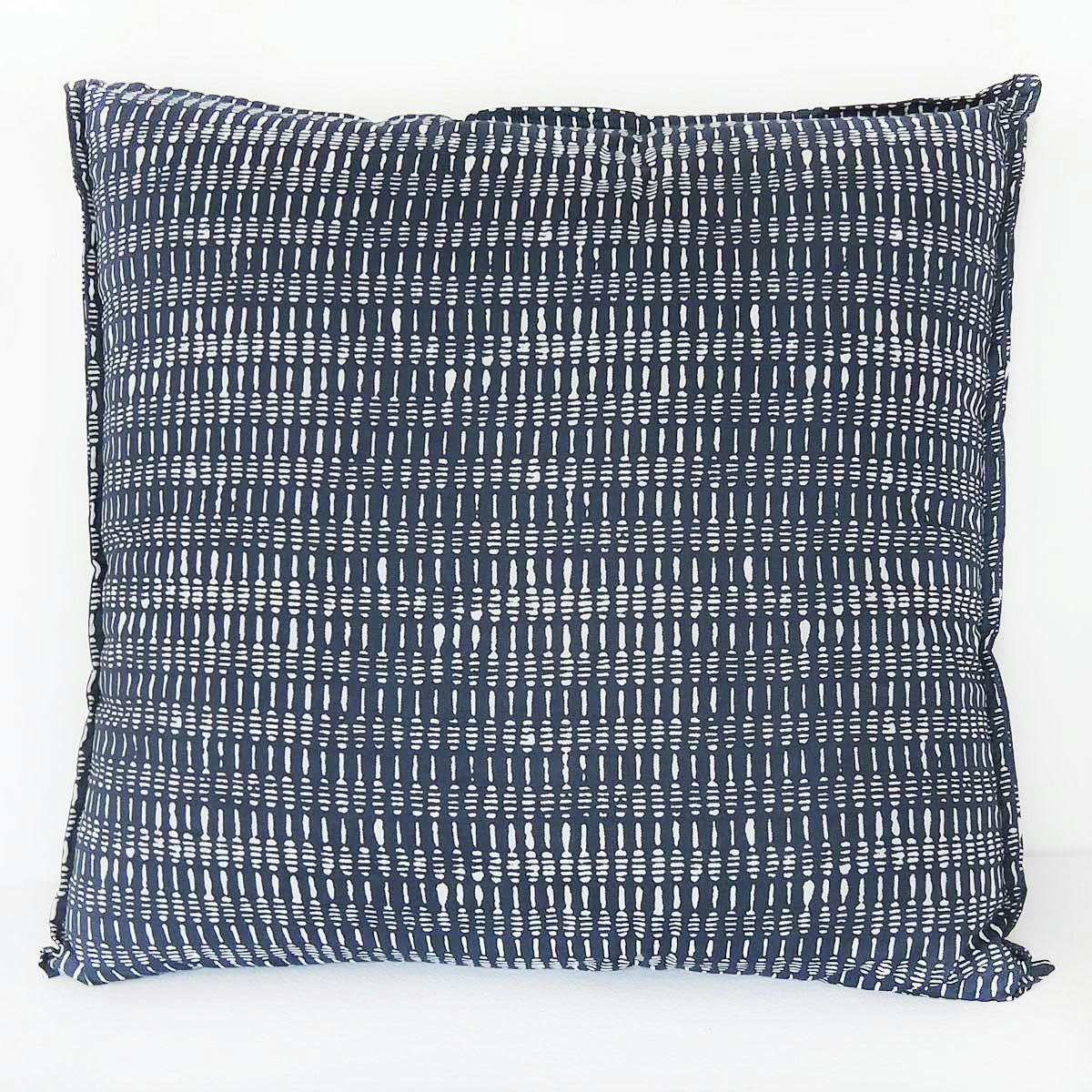 TESSA - Coussin rectangulaire coton imprimé