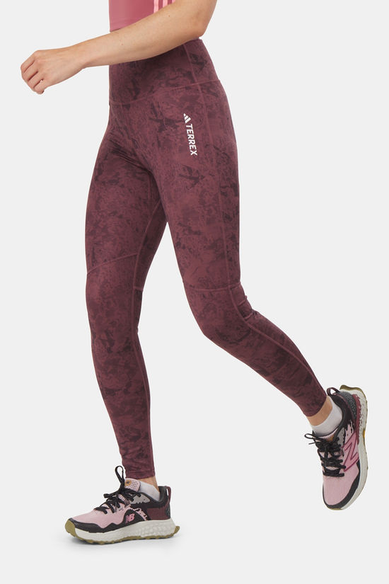 adidas Terrex Multi Allover Print Legging Dames