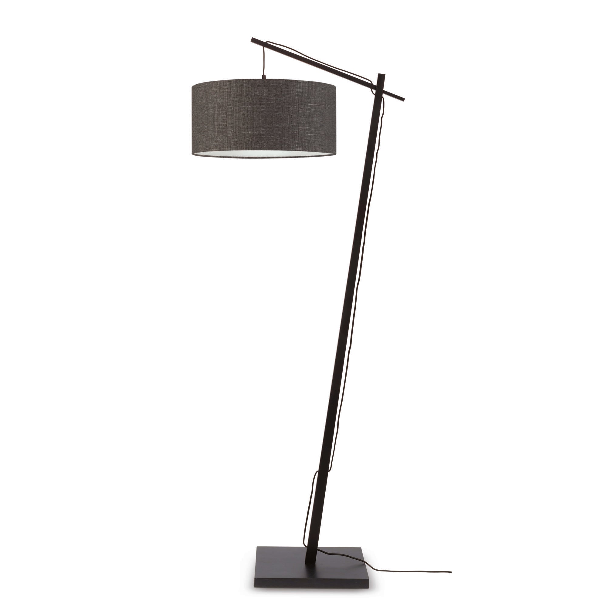 GOOD&MOJO vloerlamp Andes - antraciet - Ø47cm